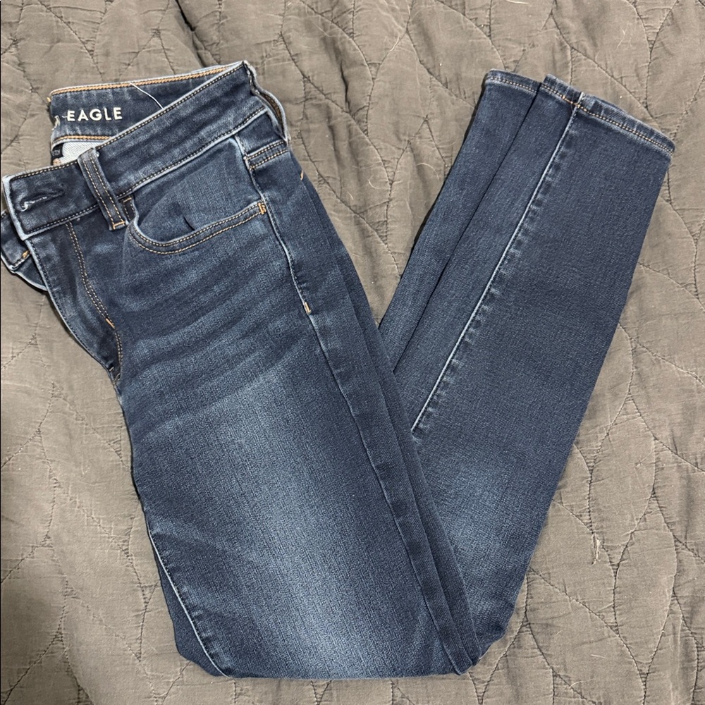 American Eagle Outfitters Dark Wash Skinny Jeans